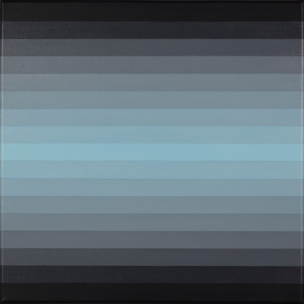 17, cerulean on grays, 2015, acrylic on canvas, 40x40cm